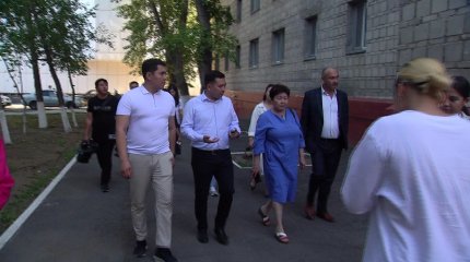 «AMANAT» партиясының белсенділері жатақханалардың жағдайын тексерді