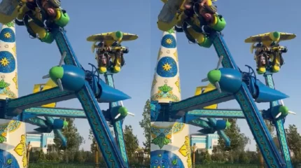 "Балалардың басы салбырап тұрды": Ақтауда аттракцион тоқтап қалды