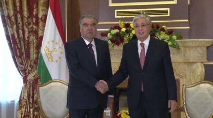 Тәжікстан Президенті Эмомали Рахмон жұмыс сапарымен Астанаға келді