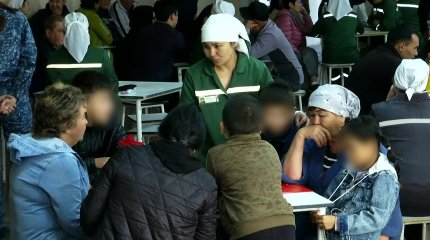 Қызылжардағы әйелдер колониясында жазасын өтеушілер білім күні қарсаңында балаларымен кездесті