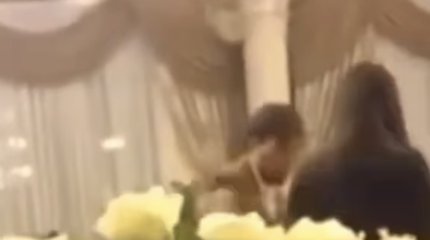 Девушка устроила скандал на свадьбе своего парня