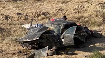 Жетісу облысында жантүршігерлік жол апаты болды: көлік аударылып кеткен