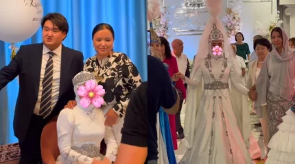 Блогер Zheka Fatbelly не себепті келіншегінің жүзін жасыратынын айтты