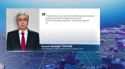 Никто не вправе препятствовать работе уполномоченных, - Токаев о конституционном статусе омбудсменов