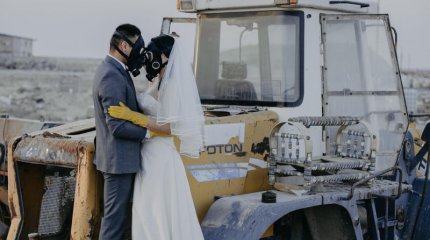 "2050 жылы той осылай болады". Ақтаулық ерекше фотосессия жасады