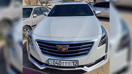 Жаңаөзенде көлікке жалған мемлекеттік нөмір таққан жүргізуші ұсталды