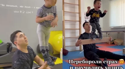 Ерекше балаларды аяғына тұрғызған семейлік дәрігер желі қолданушыларын тәнті етті