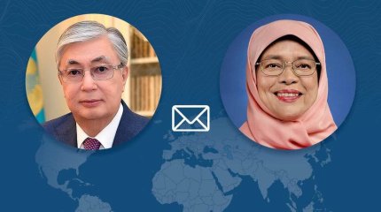 Тоқаев Сингапур Президентіне құттықтау жеделхатын жолдады