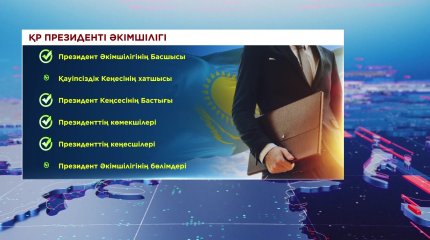 Мемлекет басшысының Жарлығымен Президент Әкімшілігінің құрылымы қайта құрылды