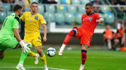 Футболдан Еуро-2024: Англия Украинамен тең ойнады