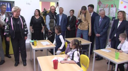 Фонд «Қазақстан халқына» презентовал обновленную спецшколу в Астане