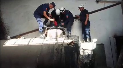 Тело мужчины нашли в бочке с битумом в Шымкенте