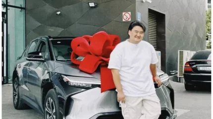 "Бақыттымын": блогер Zheka Fatbelly-ге қайын атасы су жаңа көлік сыйлады