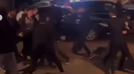 Стреляли в лицо: массовая драка в Алматы попала на видео