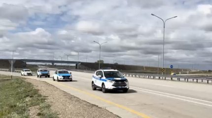 Автопробегом по лихачам: необычную акцию устроили карагандинские полицейские