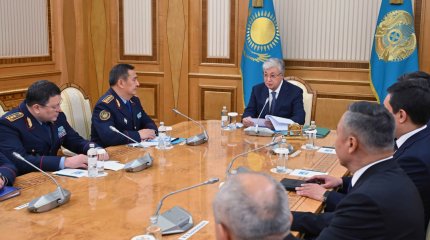 Нужны новые идеи: Токаев провел совещание с новым руководящим составом МВД