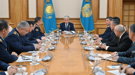 Президент Ішкі істер министрлігінің басшылық құрамымен кеңес өткізді