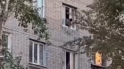 Угрожал выбросить новорождённую из окна: пьяный папаша шокировал Петропавловск (ВИДЕО)