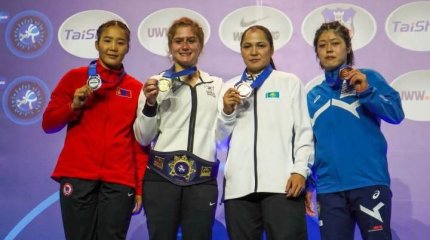 Астаналық балуан қыз әлем чемпионатынан қола жүлде жеңіп алды