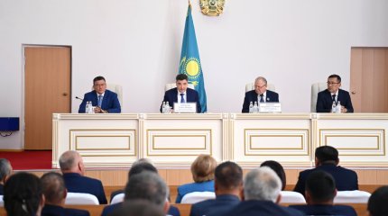 Руководитель Администрации Президента представил нового акима Северо-Казахстанской области