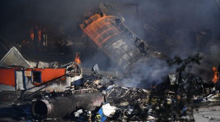 Жанармай қоймасындағы өрттен 33 адам қаза тапты