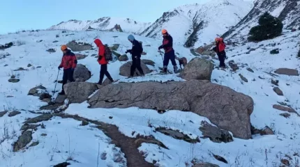 Іле Алатауы тауында жоғалып кеткен екі жасөспірім аман-есен табылды