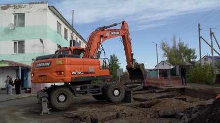 Замену канализационных сетей проводят сразу в двух селах Акмолинской области