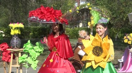 Фестиваль цветов прошёл в Актобе