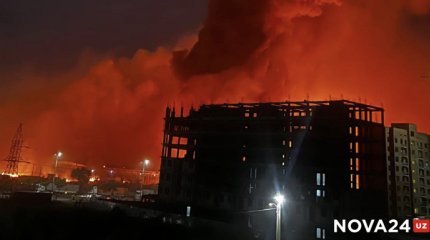Мощный взрыв прогремел в районе аэропорта Ташкента