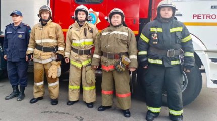 Петропавлда өрт шыққан көпқабатты үйден 12 адам құтқарылды