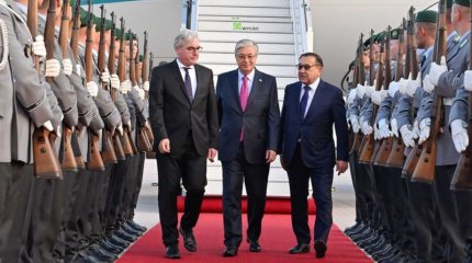 Тоқаевтың Германияға ресми сапары басталды