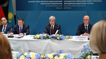 Тоқаев Қазақстан мен Германияның іскер топтарының дөңгелек үстеліне қатысты