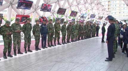 Елордада ТЖМ құтқарушыларына арналған фотокөрме өтті