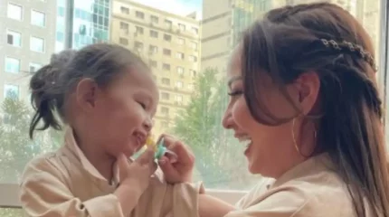 Жазира Байырбекова қызының туған күнін қалай атап өткенін көрсетті