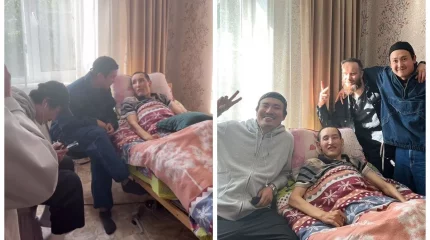 "Жарайсыңдар жігіттер": Арбаға таңылған жанкүйерінің арманын орындаған "Ирина Кайратовна" тобы жұртты сүйсінтті