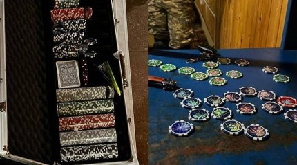 Игорные залы работали в костанайских саунах