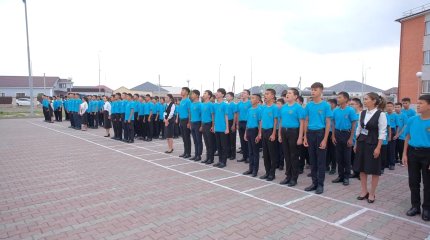 Необычная школа для будущих военных и силовиков открылась в Атырау