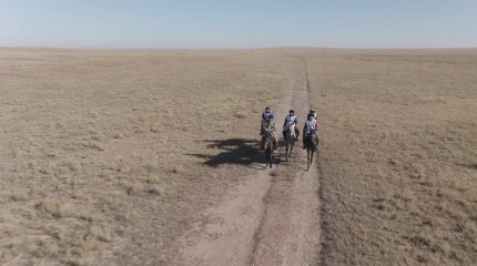 Команда из Северного Казахстана выбыла из конного марафона «Ұлы дала жорығы»