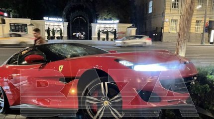 Ferrari стоимостью в пять трехкомнатных квартир влетел в столб