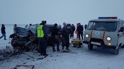 Пять человек погибли в аварии в ЗКО