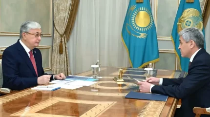 Мемлекет басшысы Қарағанды облысының әкімі Ермағанбет Бөлекпаевты қабылдады