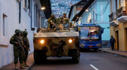 Эквадорская мафия подняла мятеж, президент объявил в стране «внутренний вооруженный конфликт»