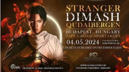 Димаштың Будапештегі концертіне әлемнің 361 қаласында билет сатылды