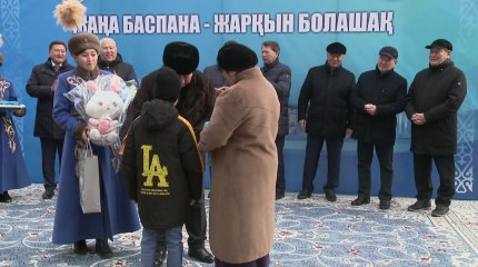 Более 50 семей в посёлке под Кызылордой отметили новоселье