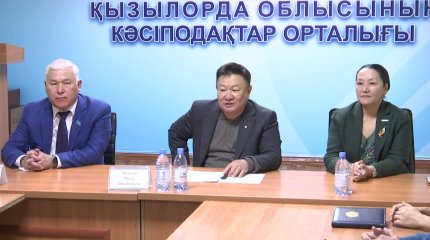 Мажилисмен фракции "AMANAT" посетил отдаленные села Кызылординской области