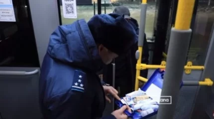 Астанада техникалық ақауы бар автобустар жолаушы тасымалдаған