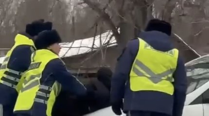 Задержание стрелка из Усть-Каменогорска попало на видео