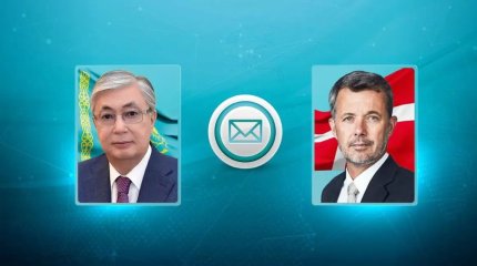 Мемлекет басшысы Данияның жаңадан таққа отырған Королін құттықтады