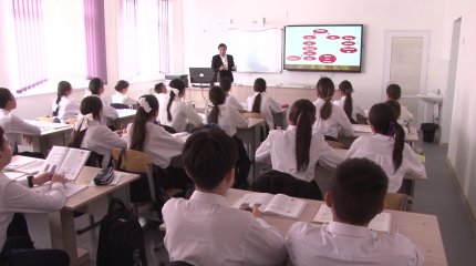 Тараз қаласындағы «Ұлы дала» шағын ауданында жаңа мектеп пайдалануға берілді