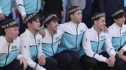 "Көк туды алып шығу мен үшін үлкен мәртебе", - Шыңғысхан Ерасыл